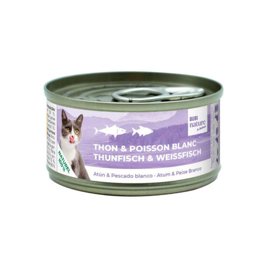 Bubi Nature tuna and White Fish 70g