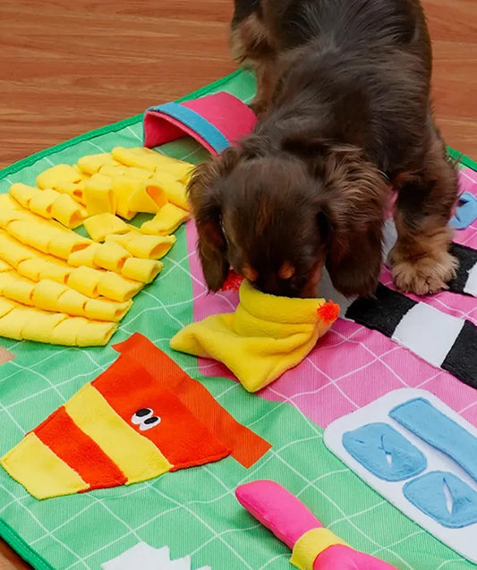 ZEZE Sniff and Play Mat - Interactive Sniff Toy for Dogs (70x56cm)