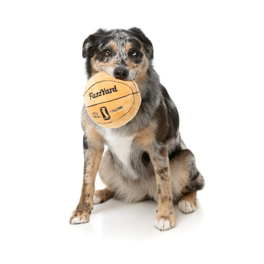 FuzzYard Basketball Plush Dog Toy (13 cm)