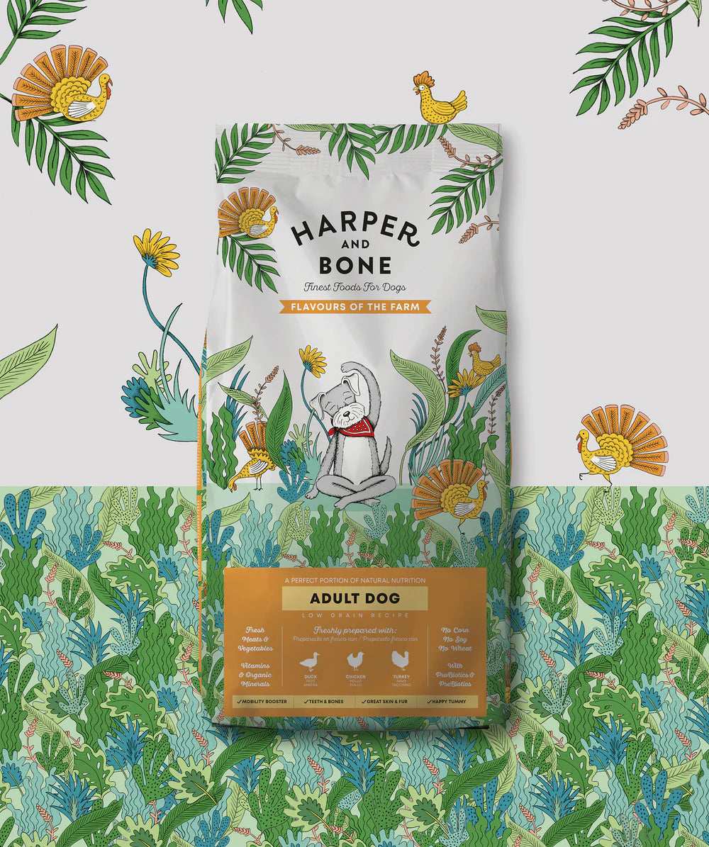 Harper & Bone Dog - Flavours of The Farm - Adult