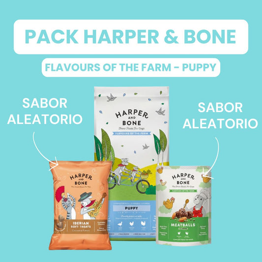 Pack Harper & Bone Dog - Flavours of the Farm - Puppy