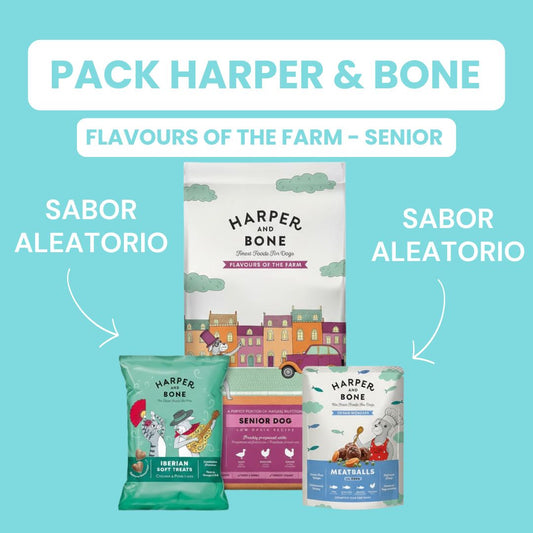 Pack Harper & Bone Dog - Flavours of the Farm - Senior