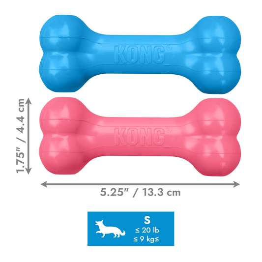 KONG Goodie Bone para cachorros (hasta 9 kg)