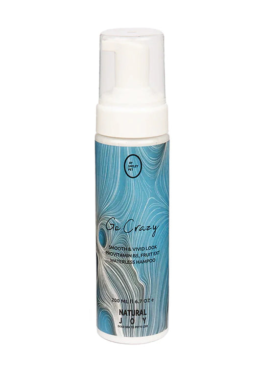 SMILEY PET Go Crazy Mandarin Oil Dry Shampoo - Soft and Vivid Look for Pets (200ml)