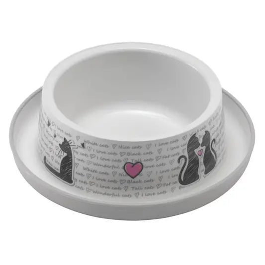 Non-slip Plastic Bowl for Cats (350ml)