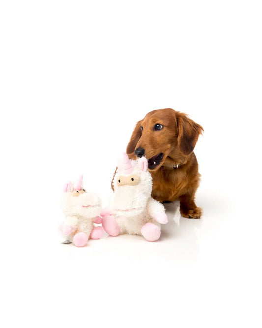 FuzzYard Electra the Unicorn Plush Dog Toy (15-22 cm)