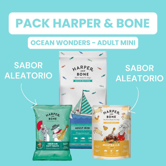 Pack Harper & Bone Dog - Ocean Wonders - Adult Mini