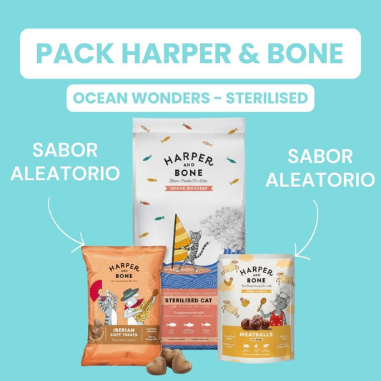 Pack Harper & Bone Cat - Ocean Wonders - Sterilised