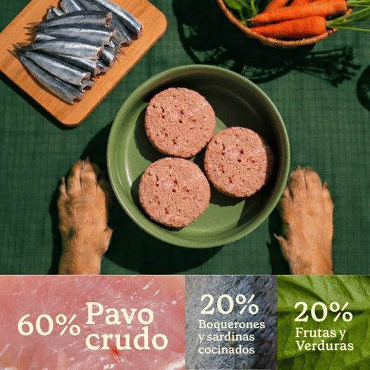 Menú Wild Balance BARF Salmón con verduras frescas para perros