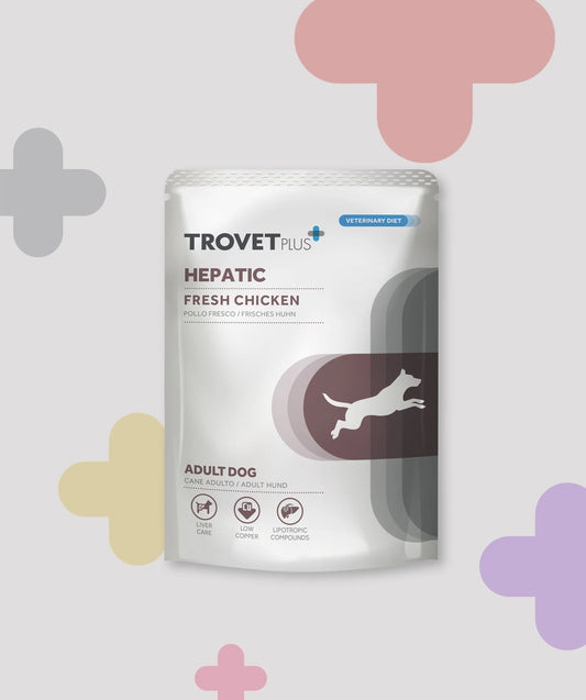 Trovet plus Adult dog Hepatic Fresh Chicken 100g