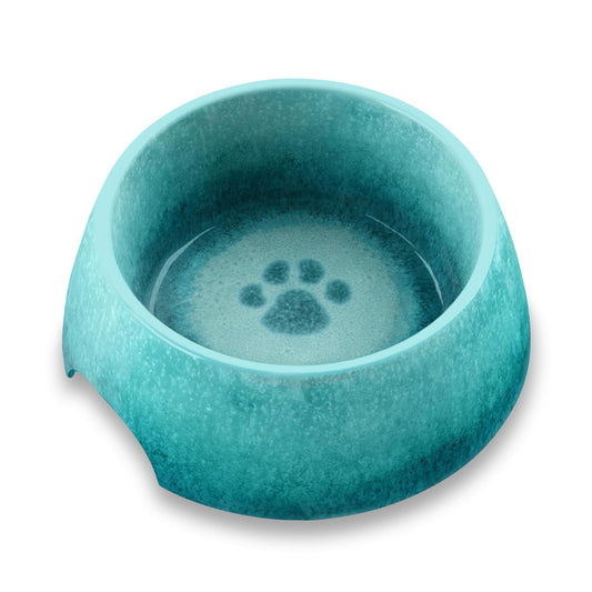 Blue Paw Bowl for Food or Water