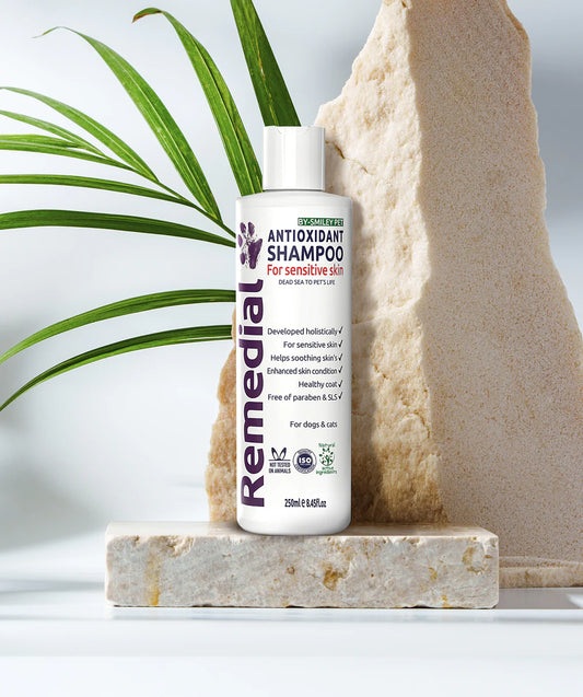 SMILEY PET Remedial Antioxidant Shampoo for Sensitive Skin (250ml)