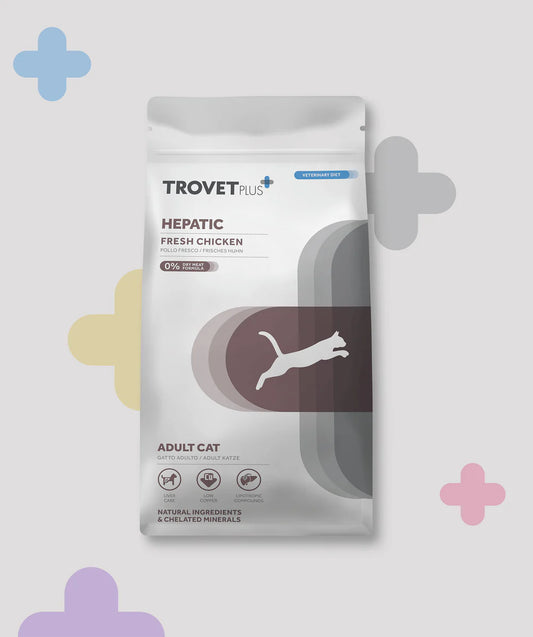 Trovet Plus Hepatic Fresh Chicken for Cats - 1,2kg