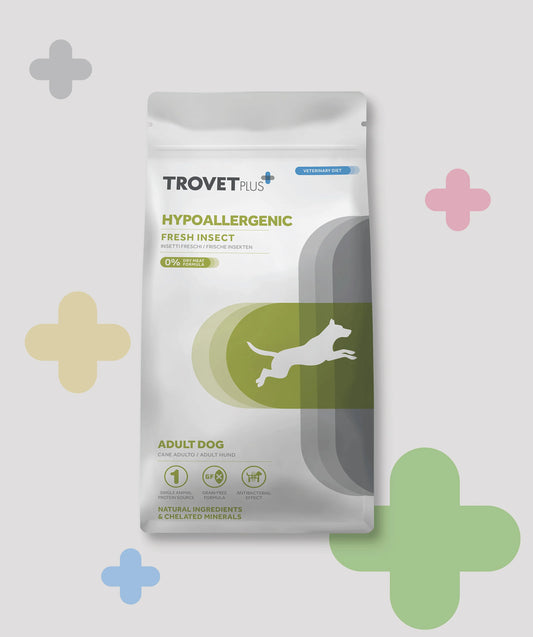 Trovet plus hypoallergenic Fresh Insect, 3 kg