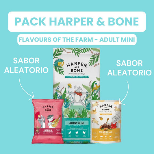 Pack Harper & Bone Dog - Flavours of the Farm - Adult Mini