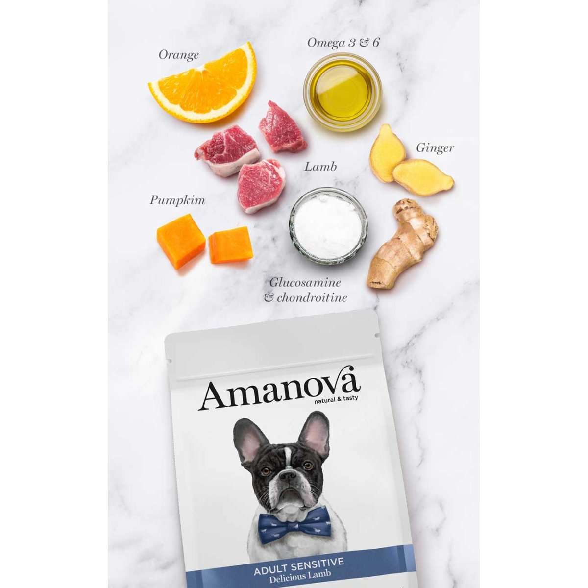 Amanova Adult Sensitive, Delicious Lamb, Grainfree - Okidogi.store