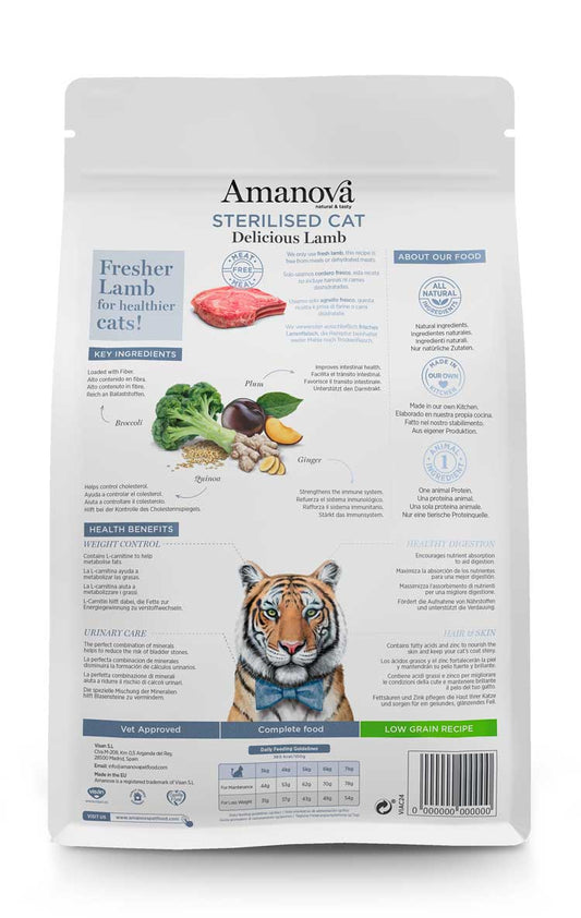 Amanova Sterilized Delicious Lamb 300g - Okidogi.store