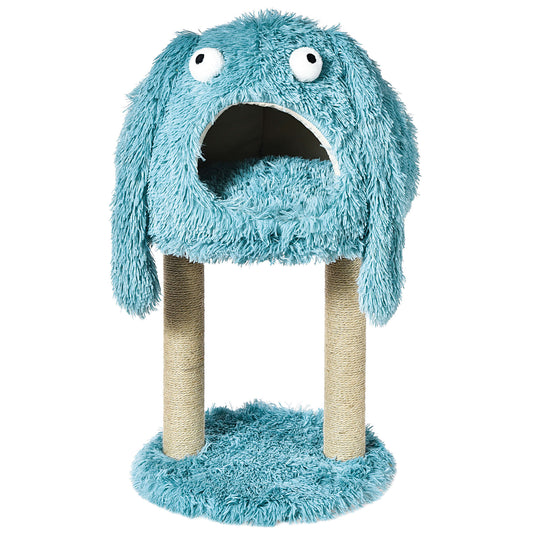 Monster Premier Cat Scratching Post - Blue