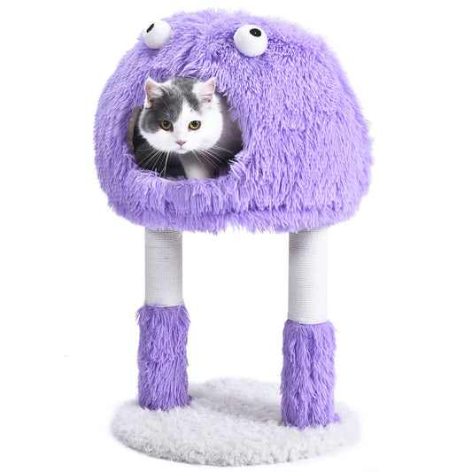 Monster Premier Cat Scratching Post - Purple