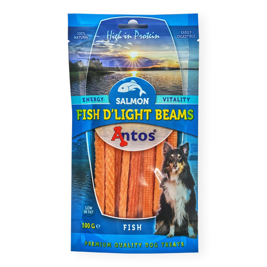 Antos Salmon Fish D´Light Beams - 100g