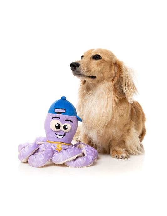 Fuzz Yard Hip-Hoptopus Plush Dog Toy