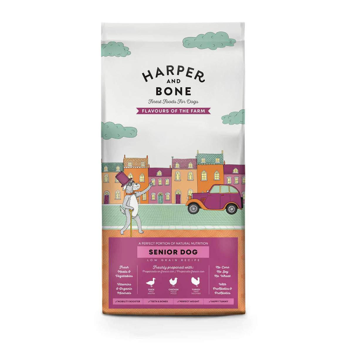 Harper & Bone Dog - Flavours of The Farm - Senior