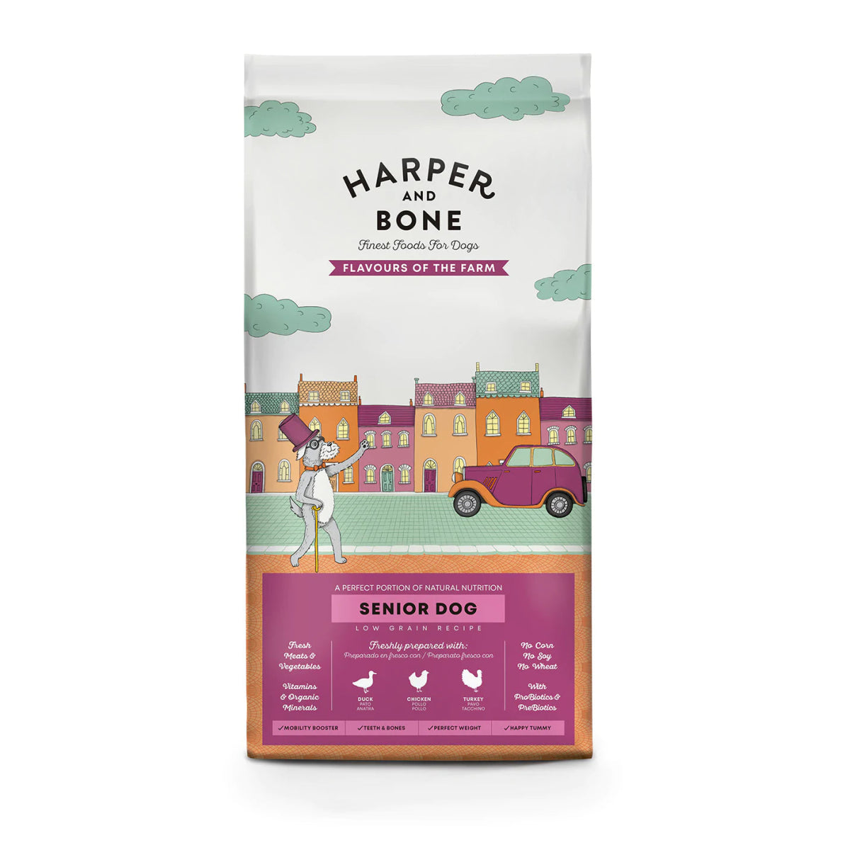 Harper & Bone Dog - Flavours of The Farm - Senior