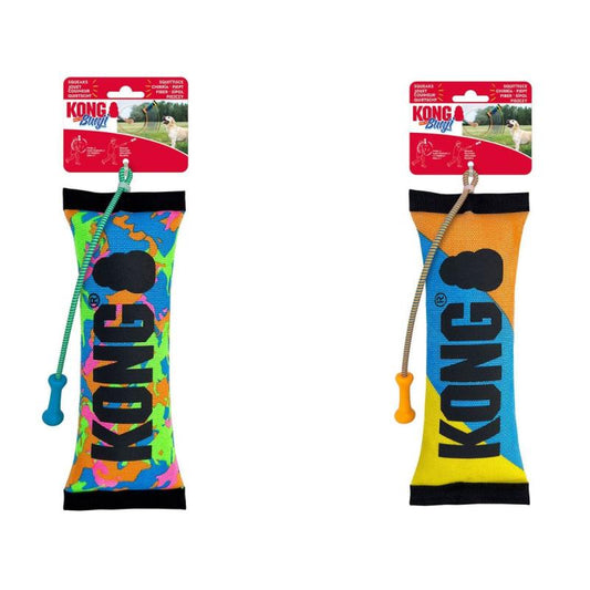 KONG High-Viz Bunji - Squeaky Dog Toy (27cm)