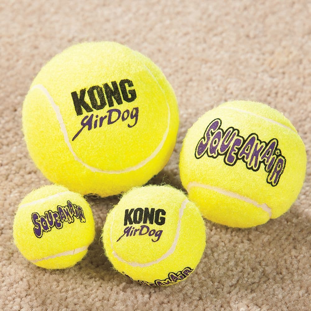 KONG Squeakair Dog Toy – Squeaky Tennis Ball for Endless Play - Okidogi.store