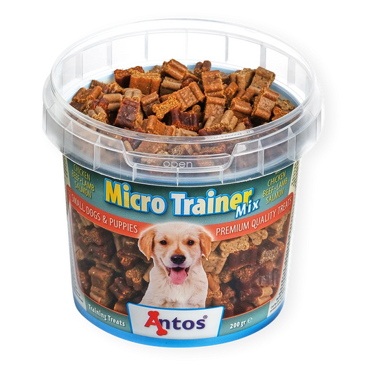 Antos Micro Trainer Mix 200g - Training Treats for Small Dogs and Puppies