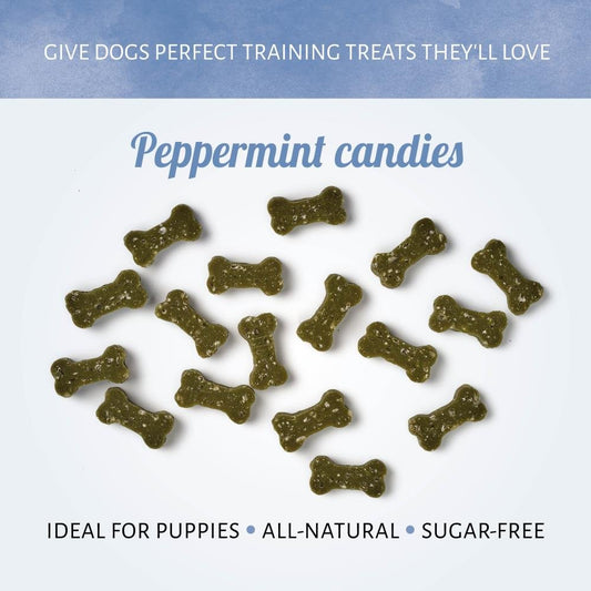 ANTOS Mintz Dental Mint Bones - Gluten and Sugar Free Recipe for Dogs Dental Care (40pcs)