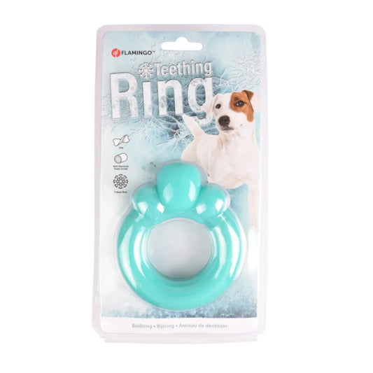 FLAMINGO Cooling Dog Teething Ring (12 cm)