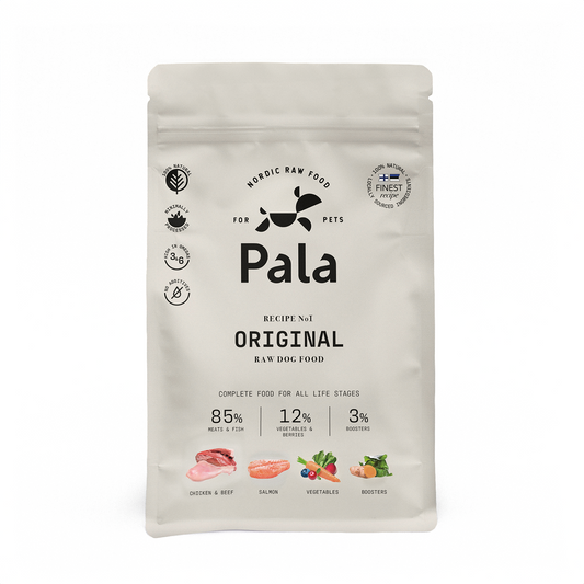 PALA RAW DOG FOOD, Original, 100% Natural Air-Dried Complete Food for Dogs