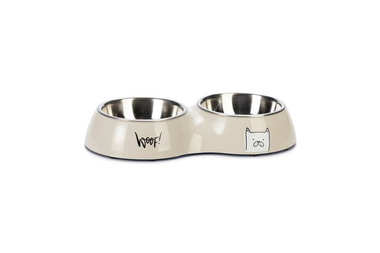 KARLIE Removable Feeder Set for Cats and Dogs