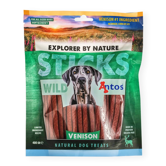 Antos Venison Sticks - Natural Dog Treats