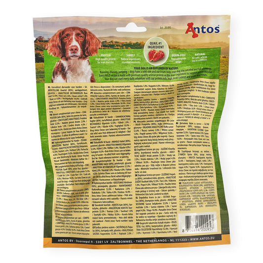 Antos Quail Sticks - 400g