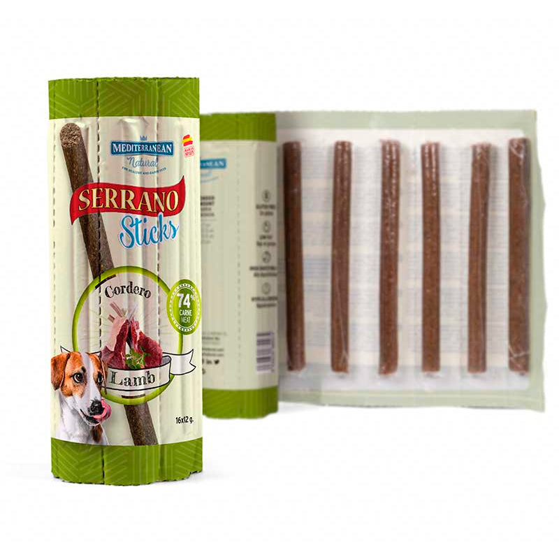 Mediterráneo Natural, Palitos de Serrano 16uds