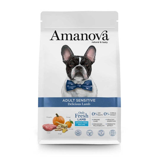 Amanova Adult Sensitive, Delicious Lamb, Grainfree - Okidogi.store