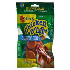 Antos, Chicken D´Light, Chicken Chips 100g - Okidogi.store