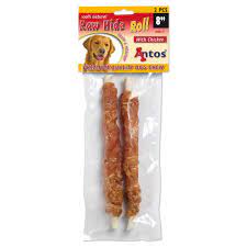 Antos Raw Hide Roll With chicken 100g - Okidogi.store