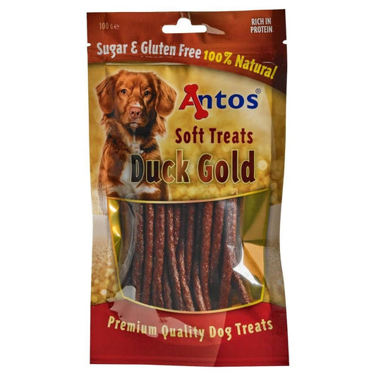 Antos Soft Treats - Duck Gold 100g - Okidogi.store