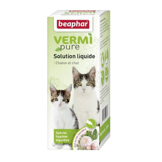 Beaphar Vermi Pure Solution Liquid for Cat - Okidogi.store
