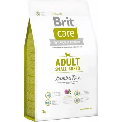 Brit Care Adult, Small Breed, Lamb&Rice - Okidogi.store