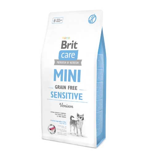 Brit Care Mini, Sensitive, Grain Free, Venison - Okidogi.store
