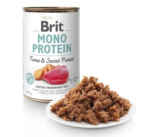 Brit Care Mono Protein Tuna & Sweet Potato 400g - Okidogi.store