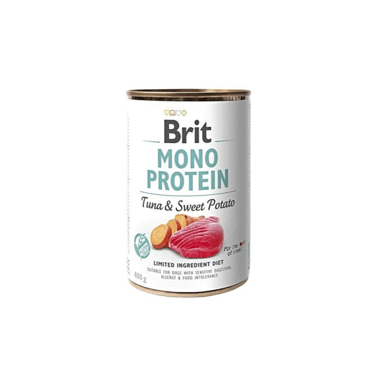 Brit Care Mono Protein Tuna & Sweet Potato 400g - Okidogi.store
