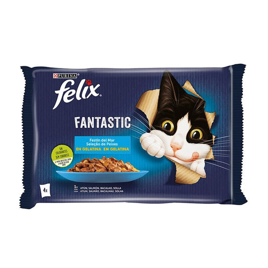 Felix Fantastic Feast Of The Sea 4X85g
