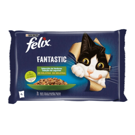 Felix Fantastic Selection with Vegetables4x85gr