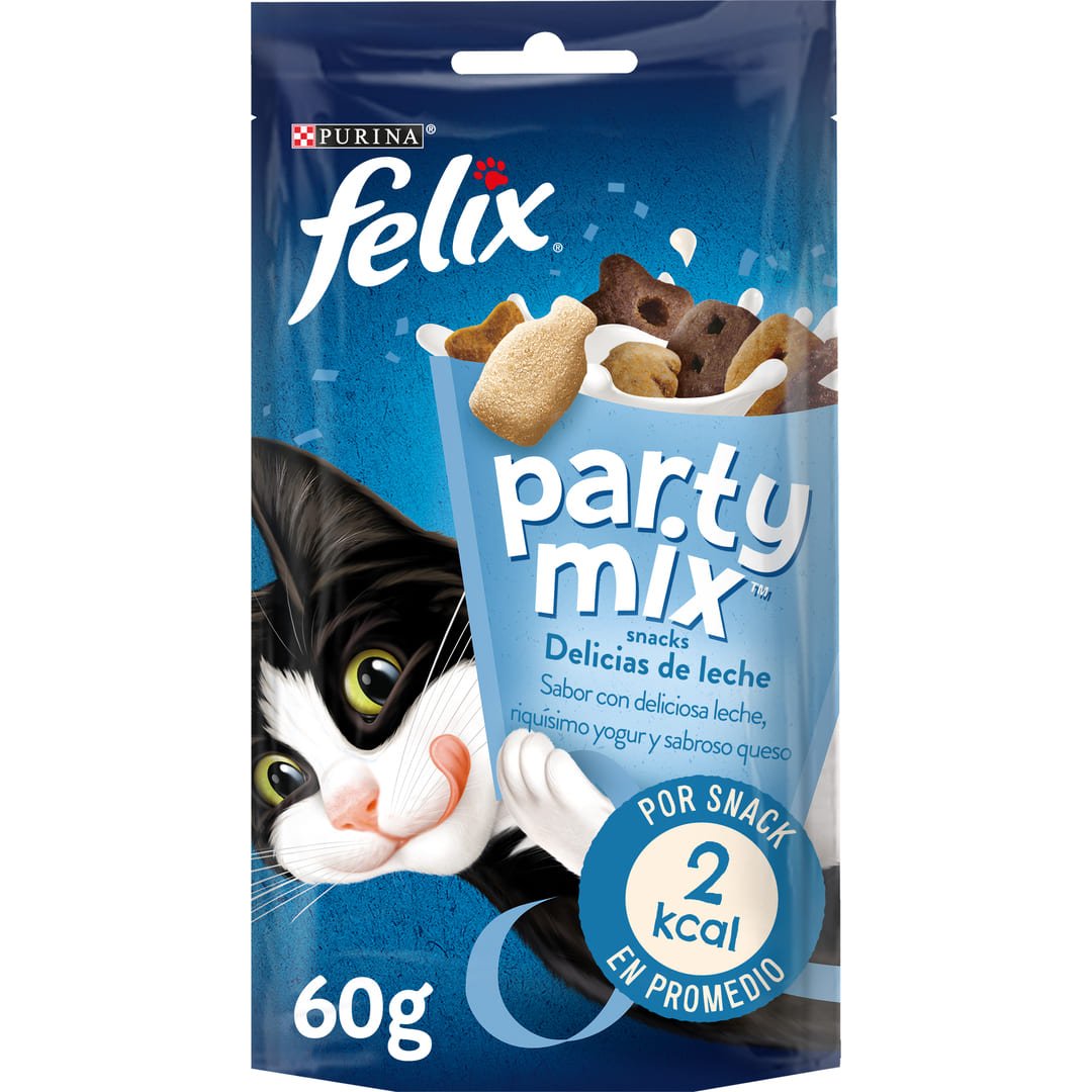 Felix Party Mix Dairy Delight Cat Treats 60g