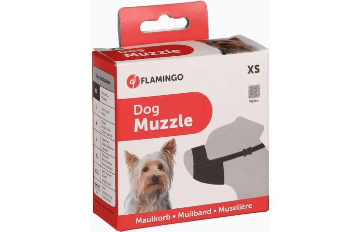 Dog muzzle cheap in store